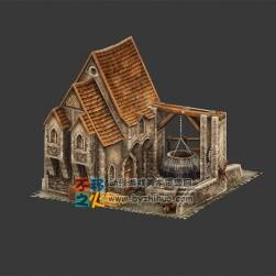 鍛造鐵匠屋模型