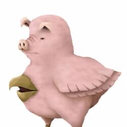 有趣的豬類插畫圖集 413P