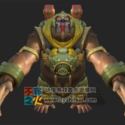 西游記師徒四人皮膚模型