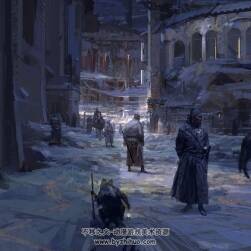 古風(fēng)江湖場(chǎng)景概念原畫(huà) 圖集素材參考 370P