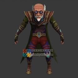 地中海老頭法師大師導師模型