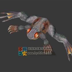 蛇鱗 青蛙 怪物 模型