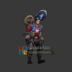 帥哥 壯漢 短發(fā) 冒險(xiǎn) 模型