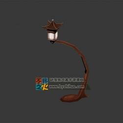 木質(zhì)燈架的宮燈