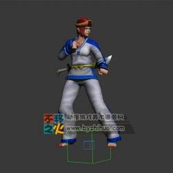 少女 功夫 戰(zhàn)斗 格斗 模型