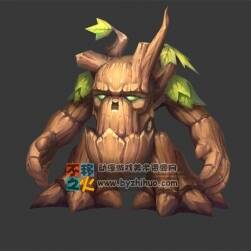 妖怪 精靈 樹妖模型