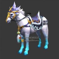 冰雪白馬 Max模型