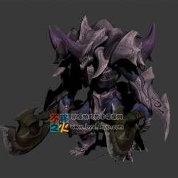 次世代鎧甲怪物雙巨斧模型