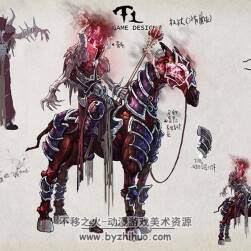 【戰(zhàn)魂之刃】游戲角色設(shè)定原畫 74P