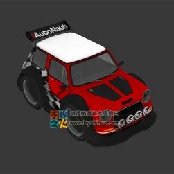 次世代紅色賽車(chē)模型