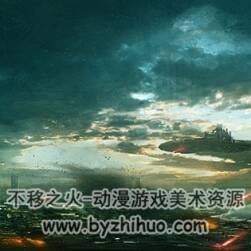 Titus Lunter 早期概念場(chǎng)景原畫(huà)合集