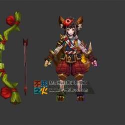 射手蘿莉獸人模型