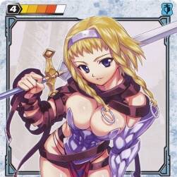 【女王之刃】系列卡牌原畫 729P