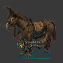 小毛驢坐騎 Max模型 含全套動(dòng)作