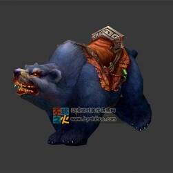 惡熊坐騎 Max模型 含全套動作