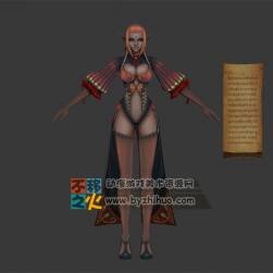 精靈 美女 性感 模型