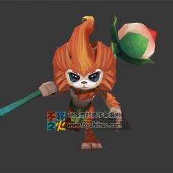 卡通 猴子 金絲猴 模型