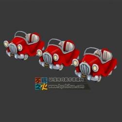 卡通小汽車模型