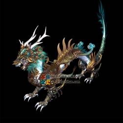 高品質(zhì) 披甲青龍 Max模型