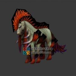 烈焰馬 Max模型