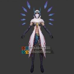 美女 蒙面 法師 模型