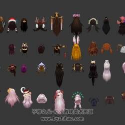 各種女性發(fā)型模型大集合