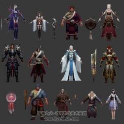 X2戰(zhàn)魂NPC模型集合