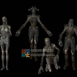 次世代干尸僵尸喪尸模型