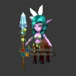 可愛 人馬 半人馬 女人馬模型