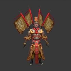 孫悟空 齊天大圣 暗黑 模型