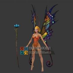 精靈 蝴蝶精模型