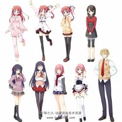 【春季限定ポコ?ア?ポコ！】戀愛游戲 角色PNG立繪 646P