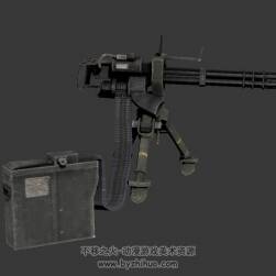 機關(guān)槍 游戲模型