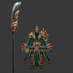 古裝 三國 將軍 關(guān)云長關(guān)羽模型