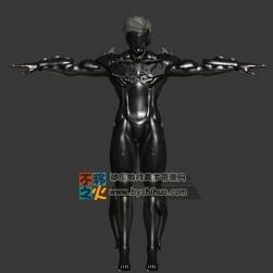 未來科技 男性戰(zhàn)士 Max模型