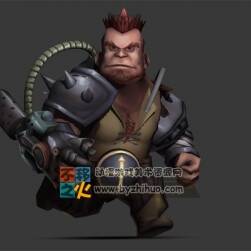 矮人 壯漢 機械手臂 戰(zhàn)士模型