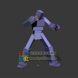 武術(shù) 幾何 方塊人 模型