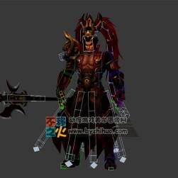 三國武將  將軍 戰(zhàn)神 呂布 模型