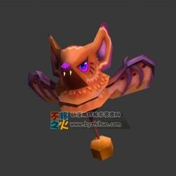 Bat 萌萌的蝙蝠 Max模型