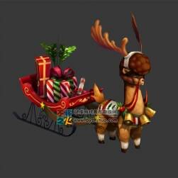 圣誕草泥馬 Max模型