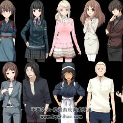 【秋之回憶7】日式角色立繪資源 6000P