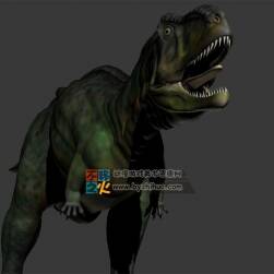 寫實(shí)恐龍一只 Max模型