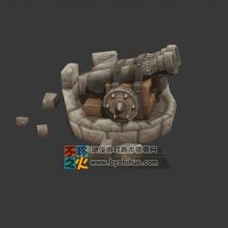 炮車(chē)炮臺(tái)