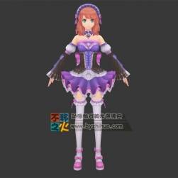 美少女 制服 女仆模型