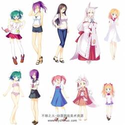 【いろとりどりのヒカリ】日式動漫角色立繪 4256P