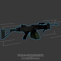 negev 輕機槍 游戲模型
