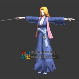 死神 美女 亂菊模型 有綁定