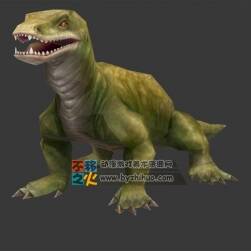 深林巨蜥 Max模型