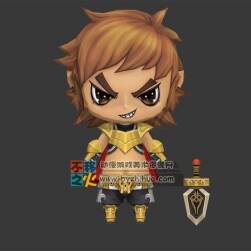 可愛(ài) 帥哥 勇士模型