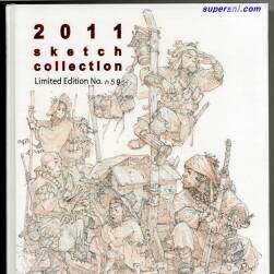 韓國天才金政基2007-2011速寫手稿 手繪插畫素材